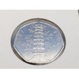 2009 KEW GARDENS 50P COIN GOOD CONDITION GUARANTEED GENUINE