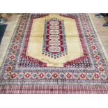 BELGIAN WOOL RUG BY KASHMIR IN VERY GOOD CONDITION, 12X9 FT