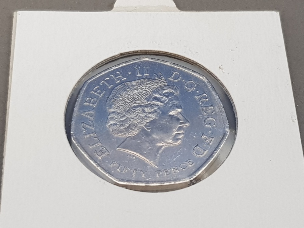 2009 KEW GARDENS 50P COIN GOOD CONDITION GUARANTEED GENUINE - Image 2 of 2