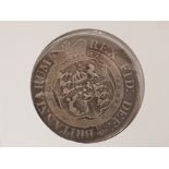 1817 PURE SILVER HALF-CROWN COIN