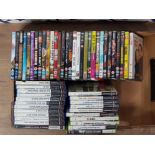 COLLECTION OF DVDS AND PLAYSTATION 2 GAMES INC GRAND THEFT AUTO VICE CITY, METAL GEAR SOLID 2, SSX 3