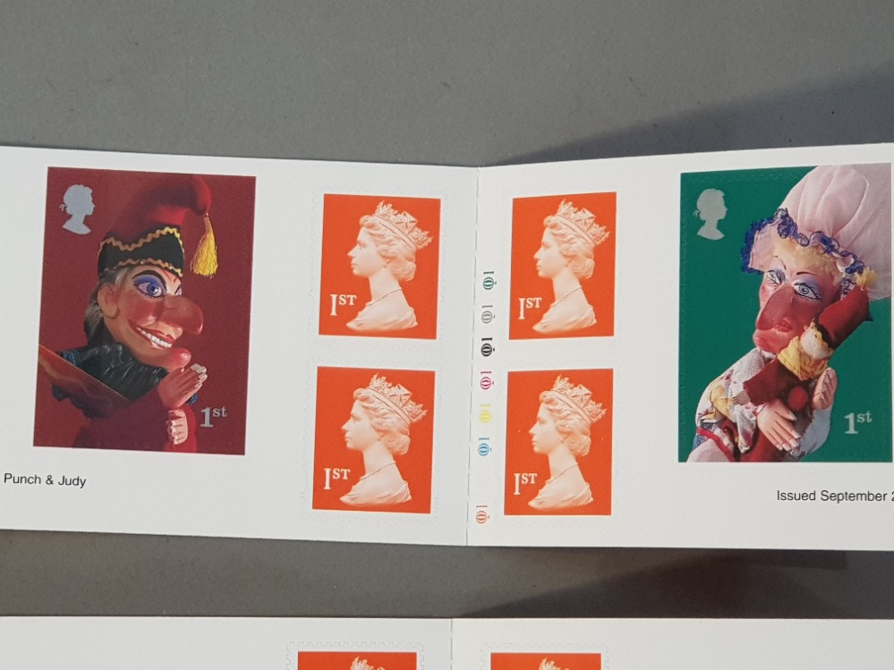 2 ROYAL MAIL BOOKLETS INCLUDING 2001 PUNCH AND JUDY PLUS FLAGS AND ENDINGS, BOTH COMPLETE SELF - Image 2 of 3