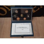 ROYAL MINT 1988 PROOF COIN SET IN ORIGINAL CASE WITH CERTIFICATE OF AUTHENTICITY