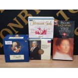 3 CLASSICAL MUSIC CD SETS INCLUDES STRAUSS GALA, HAYDEN THE SYMPHONIES AND VIVALDI THE MASTERWORKS