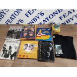 COLLECTION OF BEATLES LARGE HARDBACK BOOKS TO INCLUDE DEZO HOFFMANN, YELLOW SUBMARINE AND OTHERS,
