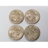 4 COLLECTABLE 2 POUND COINS INCLUDES 3 COMMONWEALTH 1986 SCOTLAND COINS AND 50TH ANNIVERSARY OF