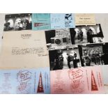 BEATLES MEMORABILIA ED SULLIVAN SIGNED 1945 LETTER WITH CERTIFICATE OF AUTHENTICITY, ED HOSTED THE