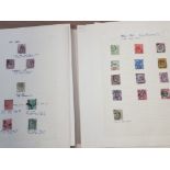 ALBUM CONTAINING A LARGE QUANTITY OF LOOSE STAMPS INCLUDES 1885-1888 1 SHILLING STAMPS AND KING