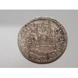 1678 DUTCH COLONIAL NEW YORK SILVER SHIP SHILLING (6 STUI VERS) HIGHGRADE WEST FRIESLAND MINT-