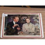 HOLLYWOOD STAR GINGER ROGER'S SIGNED CARD SILK STOCKINGS