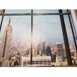 LARGE POSTERS OF NEW YORK CITY X4