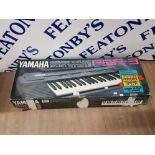 A YAMAHA PORTATONE PSR3 KEYBOARD BOXED