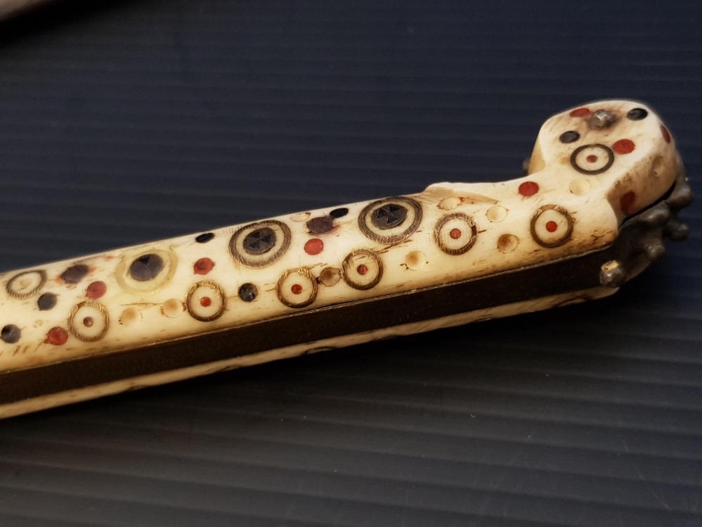 NICELY DECORATED RUSSIAN KNIFE WITH SHEATH - Image 2 of 5