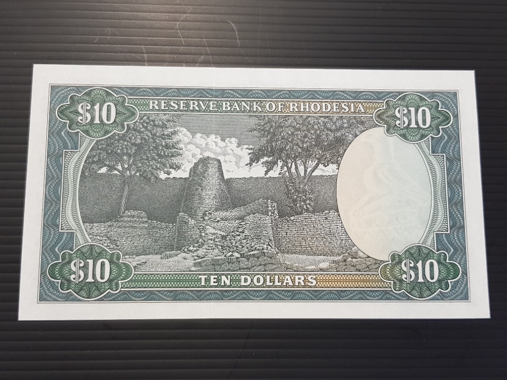 RHODESIA 10 DOLLARS BANKNOTE DATED 2-1-1979, UNCIRCULATED - Image 3 of 3