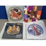 4 COMPLETE ROYAL MINT UNCIRCULATED COIN SETS DATED 2002,06,07 AND 08