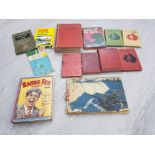 VINTAGE BOOKS TO INCLUDE JOURNEY TO THE CENTRE OF THE EARTH SHERLOCK HOLMES RADIO FUN ANNUAL THE