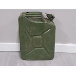 OLIVE GREEN 20L STEEL JERRY CAN