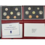 PROOF DELUXE SET RED LEATHER CASE WITH ORIGINAL PACKAGING C.O.D COIN-1991 PROOF DELUXE SET RED