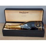 BOTTLE OF DOM RUINART BLANC DE BLANCS CHAMPAGNE, VINTAGE 1990 75CL,.WITH ORIGINAL PRESENTATION BOX