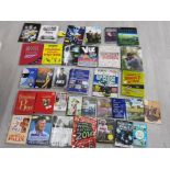 A LARGE QUANTITY OF HARD BACK BOOKS INCLUDING TOP GEAR, GUINNESS WORLD RECORDS 2014, MICHAEL PALIN