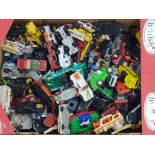 MIXED BOX OF LOTS OF DIE CAST VEHICLES