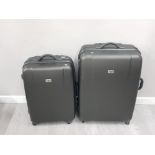 2 ANTLER HARD CASE SUITCASES