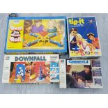 FOUR BOXED GAMES TIP-IT BEAT THE BLACK BALL DOWNFALL AND CONNECT 4