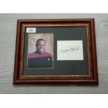 STAR TREK CAPTAIN BENJAMIN SISKO DEEP SPACE NINE PHOTO SIGNED BY AVERY BROOKS