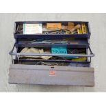 A RABONE CHESTERMAN ENOX TOOLBOX WITH CONTENTS