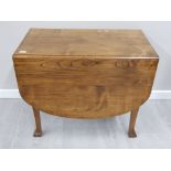 OAK DROP LEAF TABLE