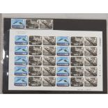 2011 THE GENIUS OF GERRY ANDERSON SHEET OF 30 STAMPS WITHOUT PERFORATIONS RARE STAMP ITEM