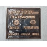 LOMANA LUALUA TRESOR SOUVENIR CONGO PLAQUE