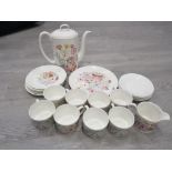23 PIECES OF WEDGWOOD IN THE MEADOW SWEET DESIGN