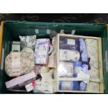 ASSORTED TOILETRIES AND HANDKERCHIEFS