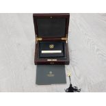 GOLD COINS EAST INDIA COMPANY 2014 GOLD 2014 HALF MOHUR 5.83G (PURE) SUPERB PROOF IN PLUSH