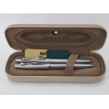 2 PIECE SHEAFFER PEN AND PENCIL SET IN ORIGINAL CASE