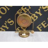 VINTAGE BRASS TABLE GONG