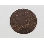 CHARLES 1ST MALTRAVERS FARTHING 1/4 TYPE 3 MM MARTLET