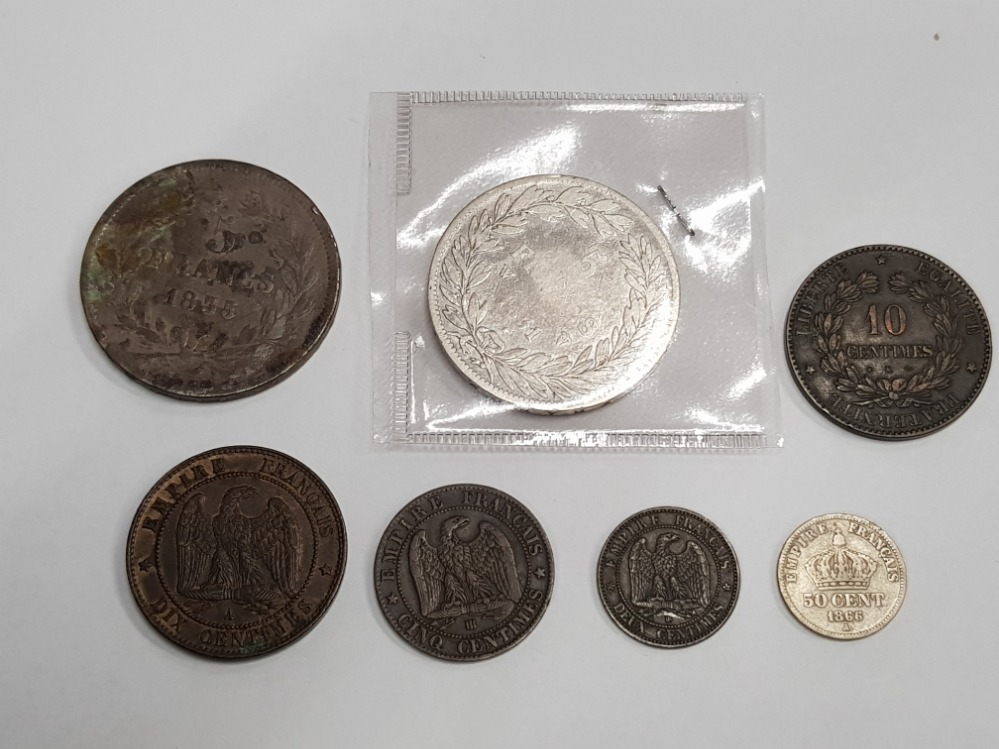 FRANCE MIXED COINAGE