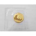 GOLD 2011 PANDA COIN 10TH OZ PURE