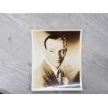 FRED ASTAIRE SIMPLY SUPERB SIGNED SEPIA VINTAGE PHOTO