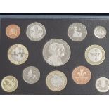 12 ROYAL MINT PROOF 2007 YEARLY SET OF COINS IN ORIGINAL BOX COA