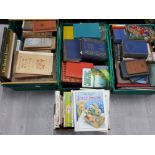4 BOXES OF MIXED BOOKS INCLUDES CHILDRENS, NATURE AND POETRY RELATED