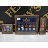 COLLECTION OF BRITISH FRAMED COIN AND STAMP SETS
