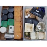 2 BOXES OF VARIOUS KITCHEN STORAGE ITEMS