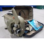 VINTAGE SEKONIC MODEL 80P HIGH GEADE 8MM LOW VOLTAGE PROJECTOR WITH ORIGINAL CARRY BAG