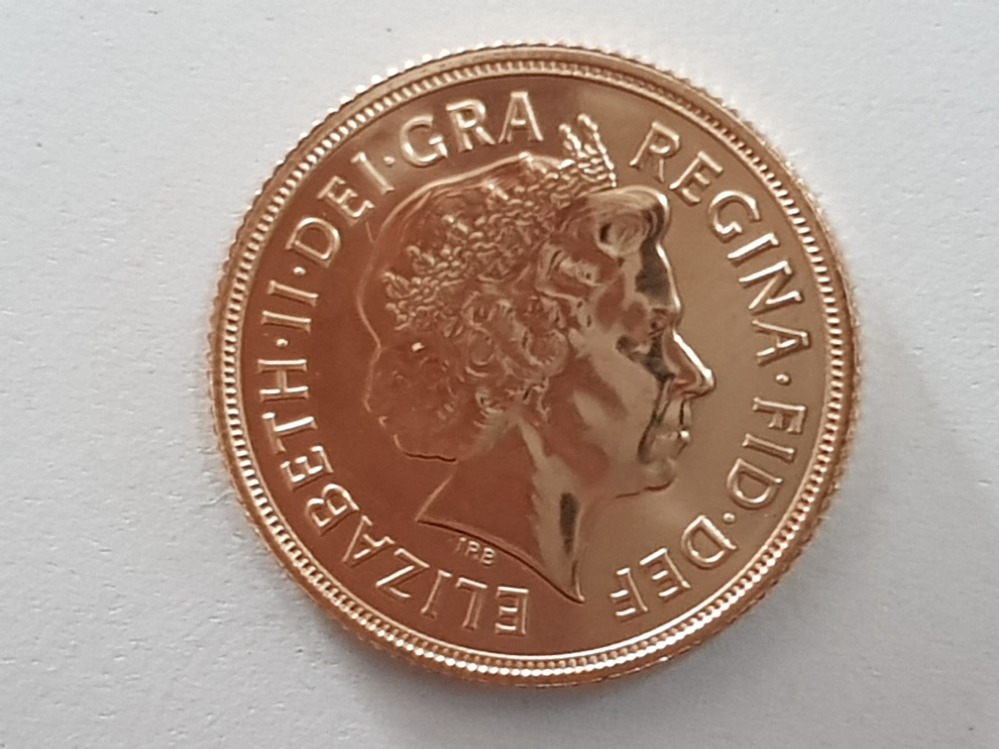 22CT GOLD 2013 FULL SOVEREIGN COIN - Image 2 of 2