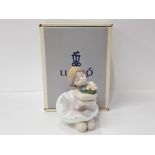 LLADRO FIGURE 6764 MY DEBUT, WITH ORIGINAL BOX