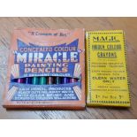 2 BOXES OF VINTAGE MAGIC CRAYONS