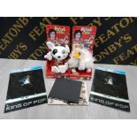 MICHAEL JACKSON ITEMS INCLUDING MICHAELS PETS 1 WITH CASSETTE, 2 BOOKS AND 2 3D POSTERS